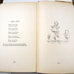 Now We Are Six by A. A. Milne. Illustrated text spread