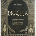 Dracula: A Toy Theatre. Front cover