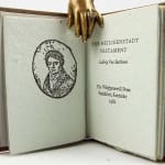 The Heiligenstadt Testament by Ludwig van Beethoven. Title page and portrait.