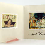 Love and Kisses. Stamp spread