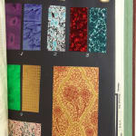 Graphik Vergleichs-Sammlung by Alfons Fiedler. Interior page, paper samples.