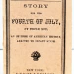 Story for the Fourth of July. Front cover.