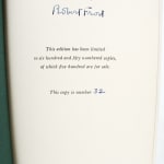 Aforesaid. Colophon