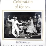 A Celebration of the 50s. A Tribute to the Heros of Robben Island. 1997-1998 Wall Calendar page