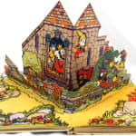 Mickey Mouse in King Arthur's Court. Pop-up spread