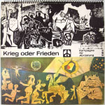 Krieg oder Frieden by Andreas Buro. Front cover.
