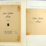 Saga of the Four Fables from Aesop. Process pages.