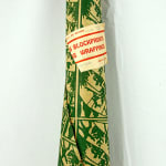 Block-printed Christmas wrapping papers