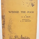 Winnie-the-Pooh by A.A. Milne. Front of dust jacket