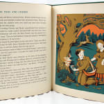 With Bells On. A Christmas Story. Illustrated text page