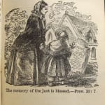 The Child's Daily Food. Interior page with engraving.
