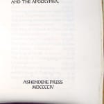 A Book of Songs and Poems from the Old Testament and the Apocrypha illustrated by Graily Hewitt. Title page.