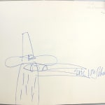 The Young Man Who Wouldn't Hoe Corn by Eric von Schmidt. Doodle and inscription by author.