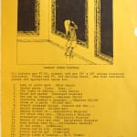 Summer/Fall 1974 Edward Gorey Priced Order List by Edward Gorey. Back cover.