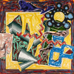 Frank Stella, Shards V, 1982