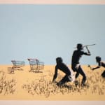 Banksy, Trolley Hunters, 2007