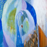 Rhiannon Inman-Simpson, Keep the lights on, oil on canvas, 80 x 100cm, 2025