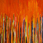 Julien Jaca, Sunflowers, 2024, detail