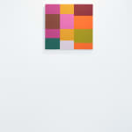 Jon Groom | YANTRA PAINTING, 2024 | Acrylic on wooden panel | 54.9 x 58.1 x 2.9 cm - installation view