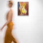 Rhiannon Inman-Simpson, Inside ribs I hold it, oil on canvas, 40 x 50cm, 2025