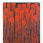 Julien Jaca, Bleeding Poppies, 2024, Installation at PULPO GALLERY