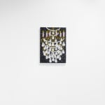 Gabrielle Graessle, lustre, 2024, acrylic and glitter on canvas