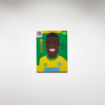 Gabrielle Graessle pele, 2024 Acrylic spray and glitter 80 x 60 cm 31 1/2 x 23 5/8 in, Installation view at PULPO GALLERY