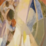 Rhiannon Inman-Simpson, Sea of vapours, oil on canvas, 40 x 50cm, 2025