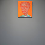 Enrico Riley, Portrait Head: Orange Man, 2013