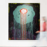 Julien Jaca, Isabelle's Tulip, 2024, installation PULPO GALLERY
