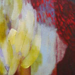 Rhiannon Inman-Simpson, Inside ribs I hold it, oil on canvas, 40 x 50cm, 2025