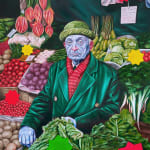 Damien Cifelli Greengrocer at The Crow Road Market, 2023