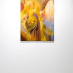 Rhiannon Inman-Simpson, Peeling away, oil on canvas, 80 x 100cm, 2025