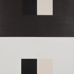 Jon Groom | EVIDENCE Painting #2, 1991 | Acrylic on wooden panel | 250 x 150 x 5 cm