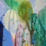 Rhiannon Inman-Simpson, Into the tipping edge, oil on canvas, 40 x 50cm, 2025