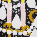 Gabrielle Graessle, lustre de versaille, 2024, acrylic and glitter on canvas