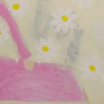 Gabrielle Graessle, m.a. reads j.j.r, 2025 acrylic and spray on canvas