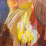 Rhiannon Inman-Simpson, Inside ribs I hold it, oil on canvas, 40 x 50cm, 2025