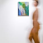 Rhiannon Inman-Simpson, Into the tipping edge, oil on canvas, 40 x 50cm, 2025