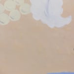 Gabrielle Graessle, natural pearl, 2025, acrylic and glitter on canvas (diptych) - Detail