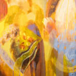 Rhiannon Inman-Simpson, Peeling away, oil on canvas, 80 x 100cm, 2025