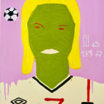 Gabrielle Graessle david, 2024 80 x 60 cm Acrylic and glitter