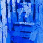 Patrick Tresset, Study for a boy in blue, 2023