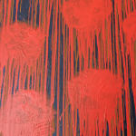 Julien Jaca, Bleeding Poppies, 2024, detail