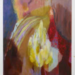 Rhiannon Inman-Simpson, Inside ribs I hold it, oil on canvas, 40 x 50cm, 2025