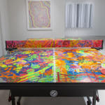 Ryan McGinness, Ping Pong Table, 2013