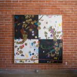 Manny Farber, Apple, Nadir Street (cut out), 1984