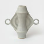 Beginner Ceramics, Looping Mirror in Eggshell, 2024