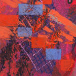 Gaby Collins-Fernandez, Something Lurking Under the Curtain, 2024
