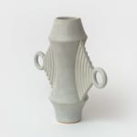 Beginner Ceramics, Looping Mirror in Eggshell, 2024